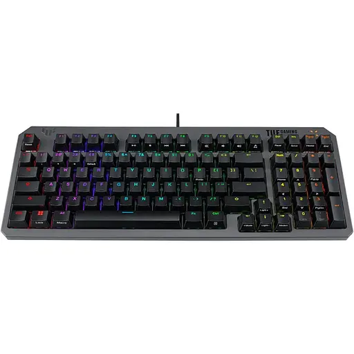 Клавіатура Asus TUF Gaming K3 Gen II Optical-Mech Switch Black 90MP0390-BKMA00 (116085) - фото 3