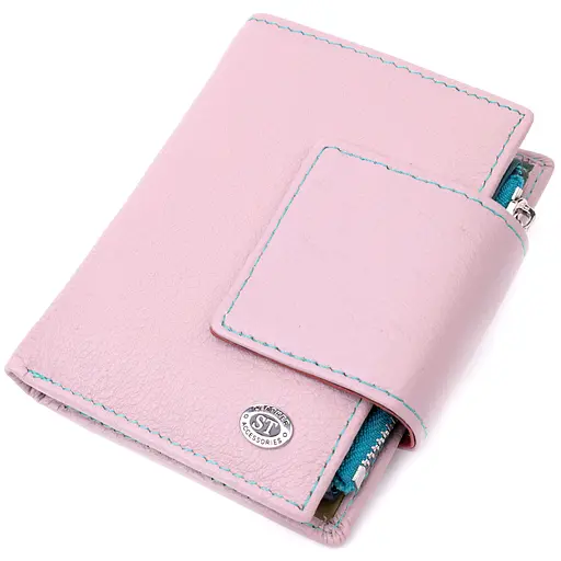 Кожаный женский кошелек ST Leather 9х12х1.5 см acs0028364 - фото 1