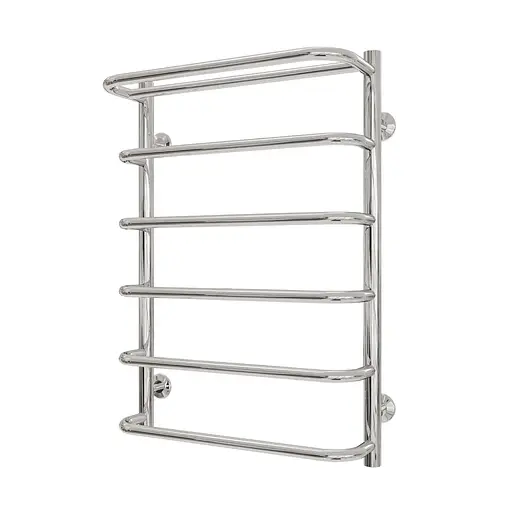 Водяной полотенцесушитель Kosser Скоба с полкой 700x530/6 ДСп04, Хром - фото 1