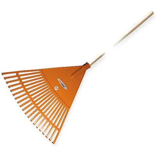 Грабли веерные Bradas 20 зубцов черенок деревянный KT-CX20H - фото 1