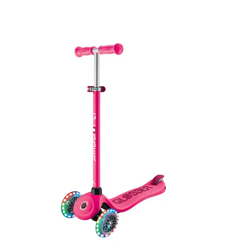 Самокат Globber Go Up Sporty 360 колеса з підсвіткою фуксія (456-610) - фото 2