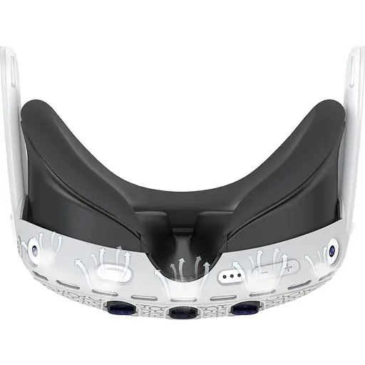 Чохол для VR-окулярів GINWDAY Silicone VR Shell Protective для Meta Quest 3 Gray [139301] - фото 3