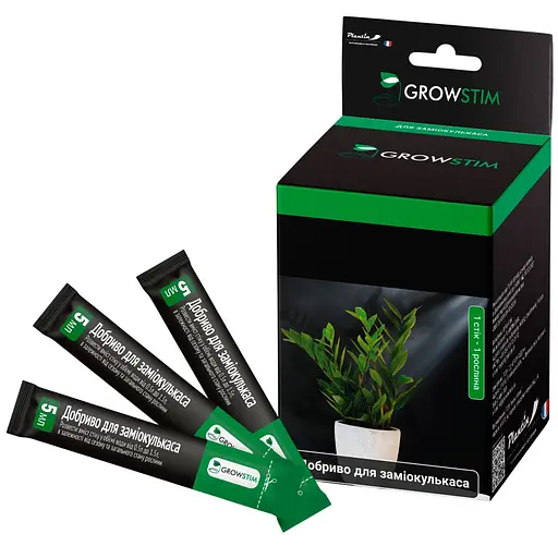 Добриво Plantin Plantin Growstim Rougevert для заміокулькаса стік 5 мл - фото 1