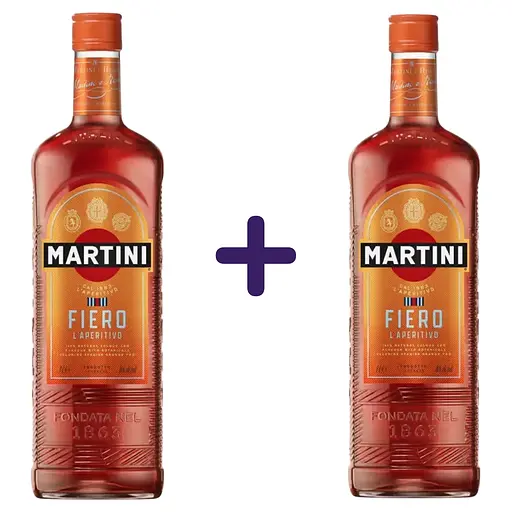 Вермут Martini Fiero 14,9% 1.5 л (2 шт. х 0.75 л) - фото 1