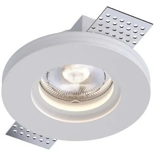 Светильник точечный врізний гіпсовий KLOODI KD-GIPS RD100 H27 - фото 1