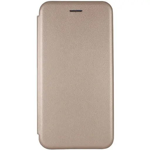 Кожаный чехол-книжка Epik Classy для Xiaomi Redmi Note 14 4G (Int. version) Золотой