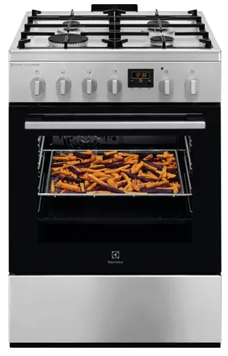 Плита комбінована Electrolux LKK660220X - фото 1