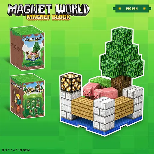 Набор игрушечный магнитный, T9904, с магнитными животными, 8.3x7.4x13 см - фото 2