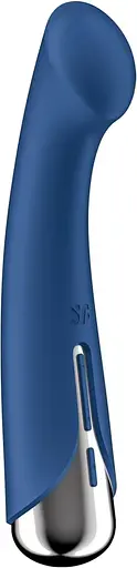 Вібратор Satisfyer Spinning G-Spot 1 16.5 см синій - фото 8