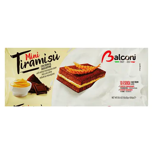 Міні бісквіти Balconi Mini Tiramisu 350 г