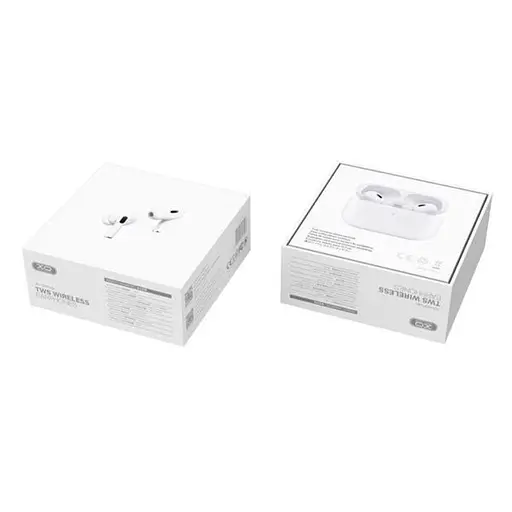 Бездротові навушники XO Q5, TWS, BT5.3, 35mAh, 280mAh, 5h, white - фото 4