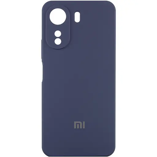 Чехол Lakshmi Silicone Cover Full Camera AAA with Logo для Xiaomi Redmi 13Coco C65 Темно-синий/Midnight blue