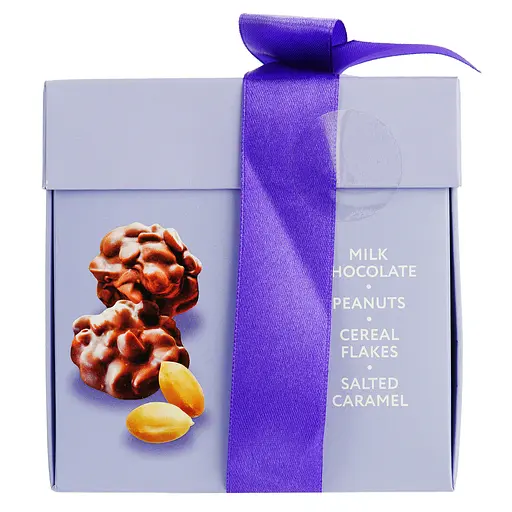 Конфеты Millennium Very Peri с арахисом, изюмом, злаковыми хлопьями и соленой карамелью 140 г (938231) - фото 3