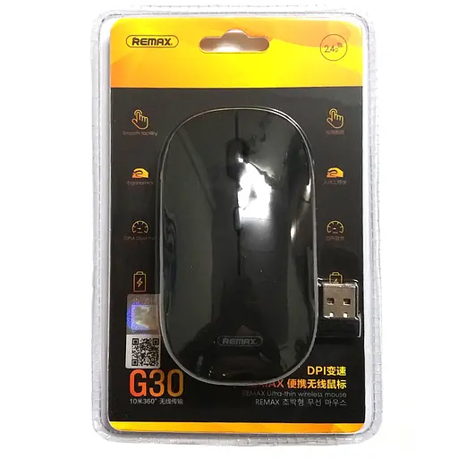 Мышь REMAX Ultra Thin Wireless G30 - фото 2