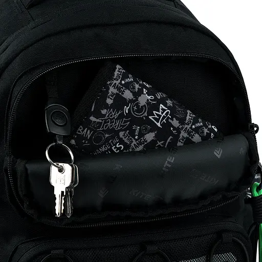 Рюкзак Kite Education 1022 Skater Чорний (K26-1022M-2) - фото 12