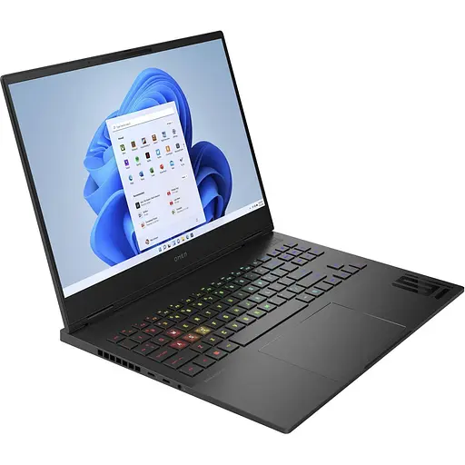 Ноутбук HP 16 OMEN 16-ak0008ua 2K IPS/AI9-HX375/32GB/1TB SSD/RTX 5080 16GB/DOS/Черный (BV8Y7EA) - фото 3