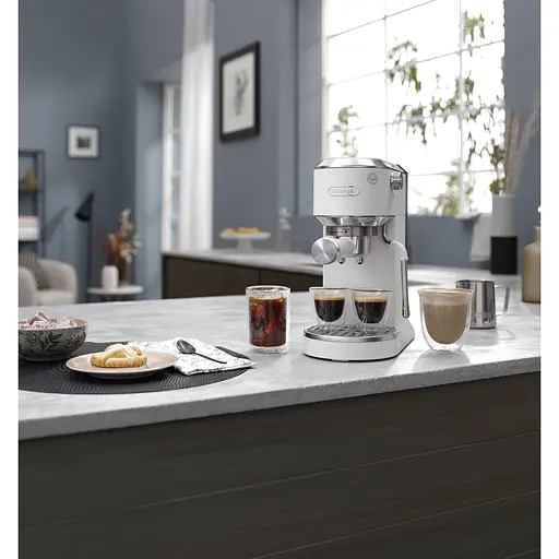 Кавоварка ріжкова Delonghi Dedica Duo EC890.WI [144717] - фото 10