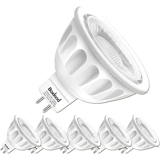 Boxlood - світлодіодні лампи MR16, 5,00 Вт, 12,00 В