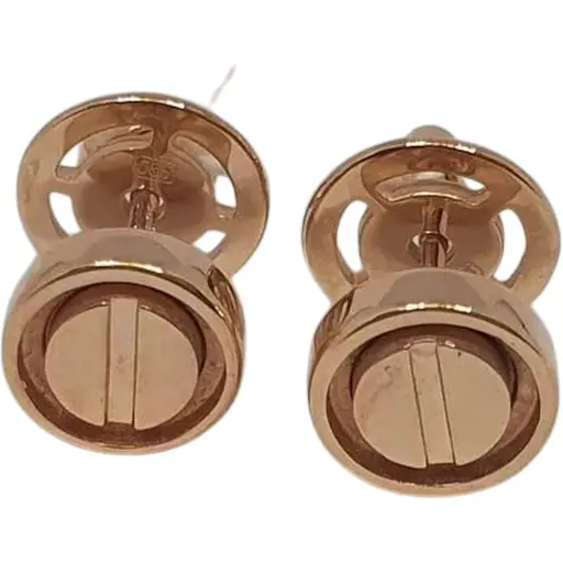 Золотые серьги-пуссеты Харьковская ювелирная фабрика. 700587-СП