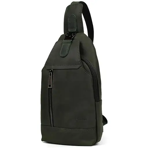 Кожаная сумка-слинг Tarwa 27х18х5 см sum0025518 - фото 1