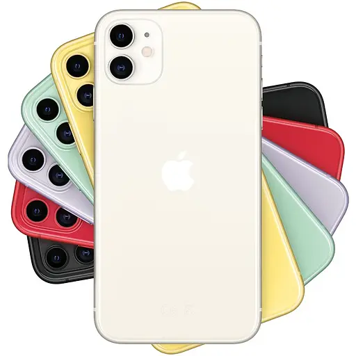 Смартфон Apple iPhone 11 128GB White Model A2221 (Grade C) Seller Refurbished