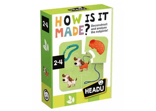 Настольная игра Headu Развивающий пазл Из чего это сделано? (How is it Made?) (MU56024)