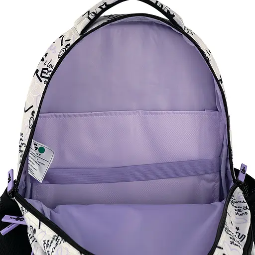 Рюкзак GoPack Teens 162M-1 Черно-молочный (GO26-162M-1) - фото 13