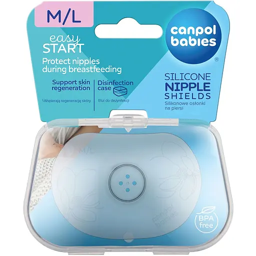 Накладки для сосков Canpol babies EasyStart размер L 2 шт. (18/603)