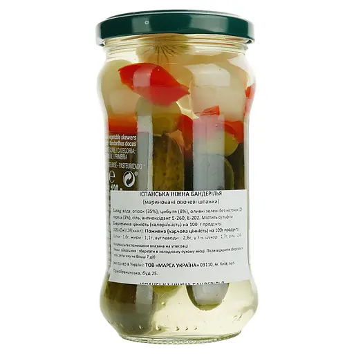 Маринованные овощные шпажки Diamir Бандерилья нежные 300 г - фото 3