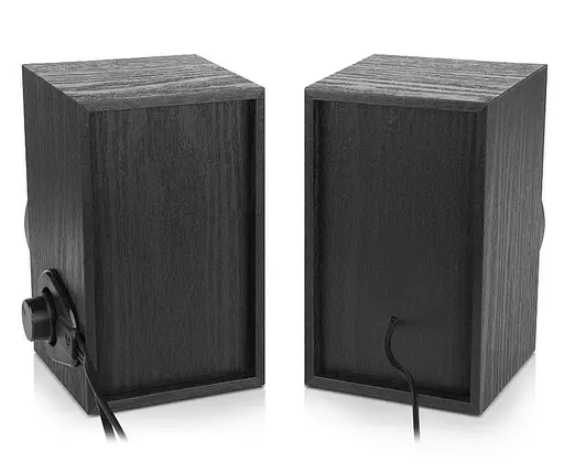 Компьютерные колонки 2.0 REAL-EL S200 USB Black - фото 3