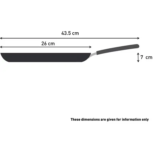 Сковорода для блинов Tefal Halo 25 см серая (C3123853) - фото 4