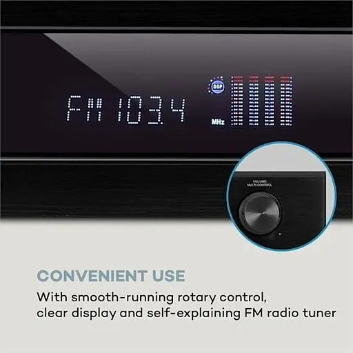 Підсилювач звуку Auna AMP 5100 BT 5.1 (10034620) - фото 3