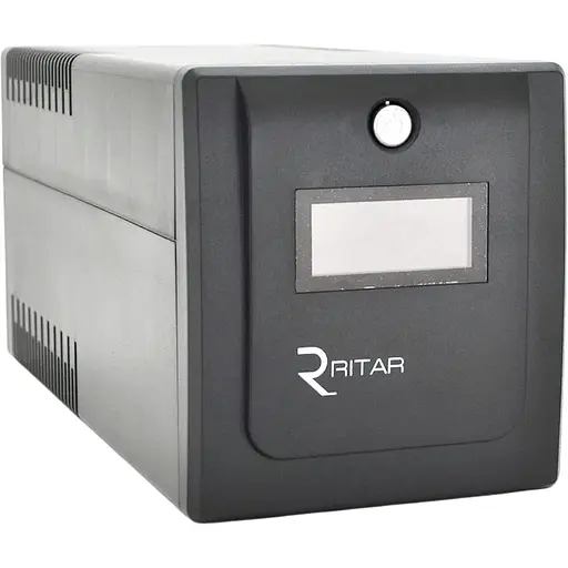 ИБП Ritar RTP1500 (900W) Proxima-D, LCD, AVR, 3st, 4xSCHUKO socket, 2x12V9Ah, plastik Case ( 460 x 225 X 245 ) 11,9 кг Q2