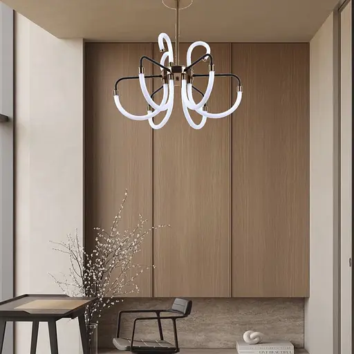 Светодиодная акриловая люстра Sirius N 3909-6 87W - фото 4