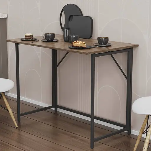 Стіл розкладний Моріс Ferrum-decor 750x1000x600 Чорний метал ДСП Дуб Сонома Трюфель 16 мм (FRD-104673) - фото 10