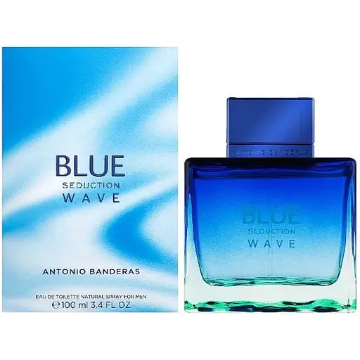 Туалетна вода Antonio Banderas Blue Seduction Wave 100 мл - фото 1