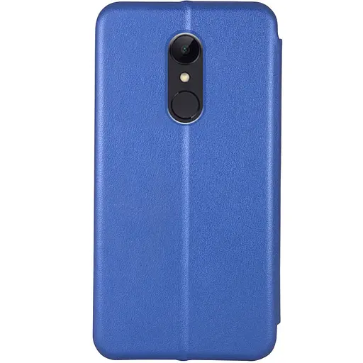 Шкіряний чохол-книжка Classy для Xiaomi Redmi 5 Синій - фото 2