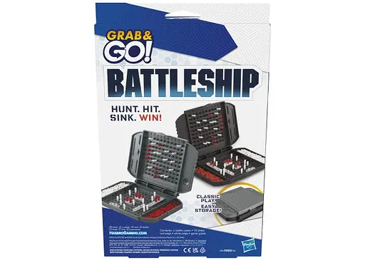 Настольная игра Hasbro Морской бой. Дорожная версия (Battleship Travel) (F8252) - фото 3