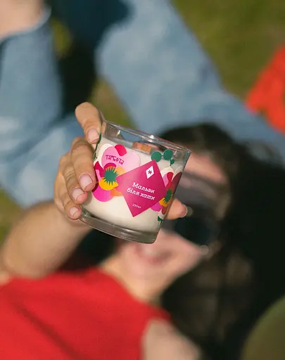 Свічка Мальви біля хати Соєвий віск Мініатюри 130 мл - фото 5