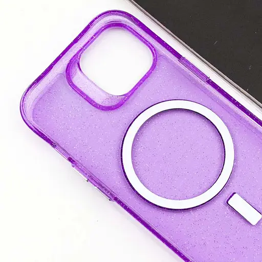 Чохол Epik TPU Radiance with MagSafe для Apple iPhone 15, 6.1 Purple - фото 8