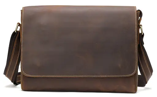 Чоловіча шкіряна сумка Vintage 32х25,5х6 см sum0012517 - фото 1