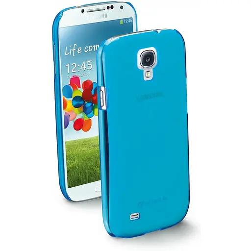 Накладка чохол бампер Samsung i9500 Galaxy S4 панель (Блакитна) - фото 1