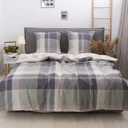 Комплект постільної білизни Viluta двоспальний ранфорс 24257 100% бавовна - фото 1