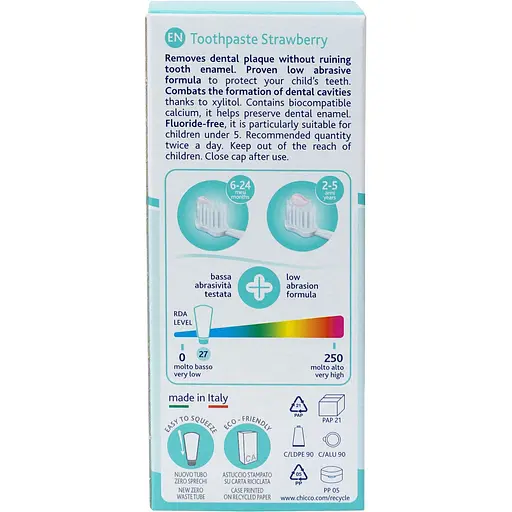 Зубная паста Chicco Клубника, 50 мл (02321.10) - фото 12