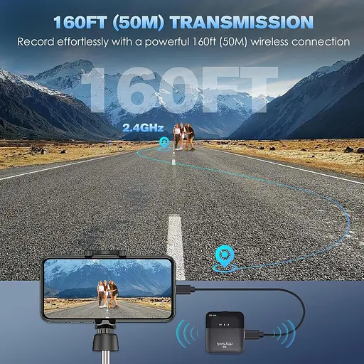 Бездротовий мікрофон Lavalier з моніторингом в режимі реального часу/аудиторії - фото 6