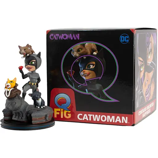 Колекційна  фігурка   Quantum Mechanix DC Comics Catwoman Жінка Кішка ДС комікс 12 см QM DC C 12 - фото 7