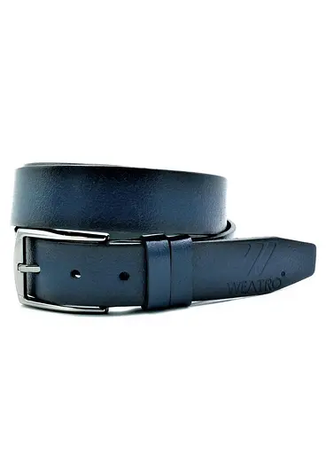 Ремінь шкіряний Weatro чоловічий 115-120х3,3 см acs0023856 - фото 3