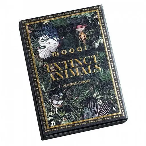 Карти гральні United States Playing Card Company Theory11 Moooi Extinct Animals (limited edition) (ВР_КИТМЕЕ) - фото 1