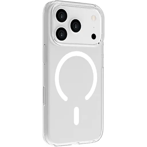 Чехол iLera GhostCase Camera Button with MagSafe для Apple iPhone 17 Pro Max Transparent iLGCAClCaBk17PrMx (150401)