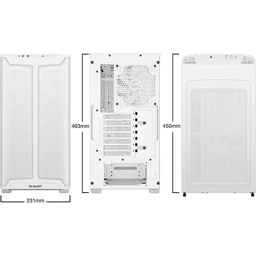 Корпус Be quiet! PURE BASE 501 DX White (BGW77) - фото 4